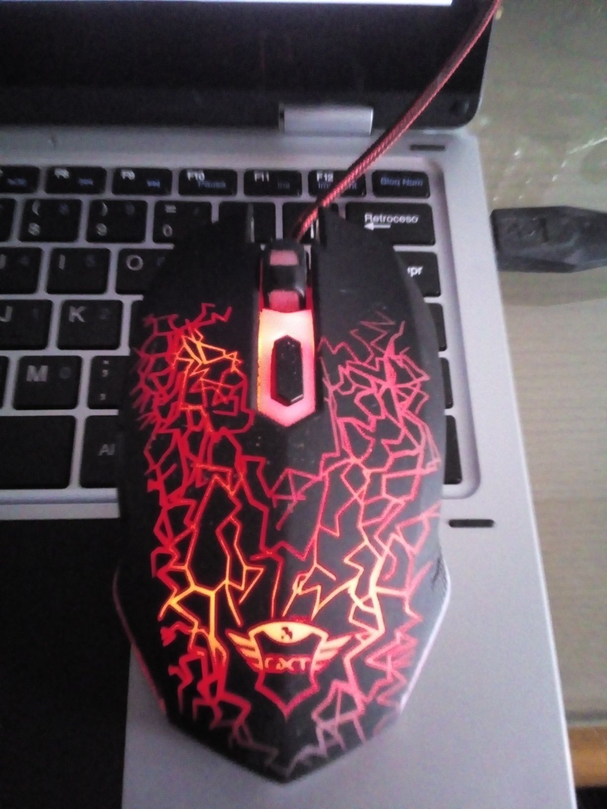 Mouse com LED's gaming