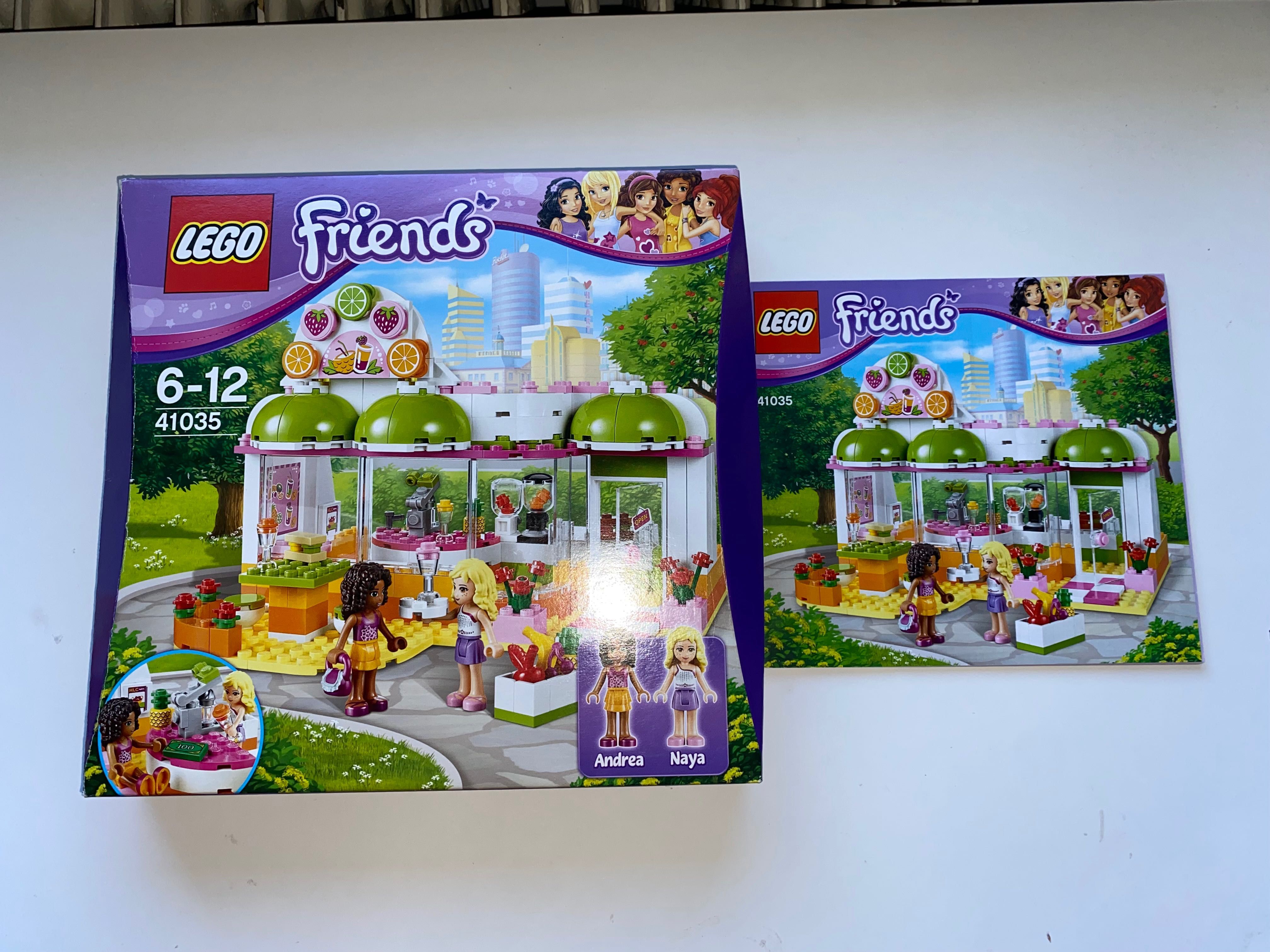 LEGO Friends Bar z sokami w Heartlake 41035