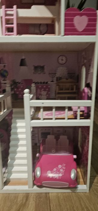 Domek dla lalek duży drewniany