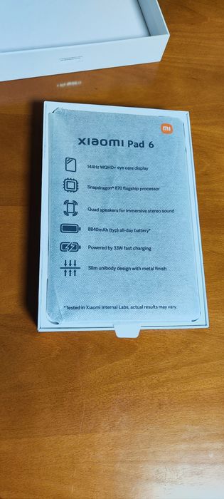 Tablet Xiaomi Pad 6 + Capa e Teclado