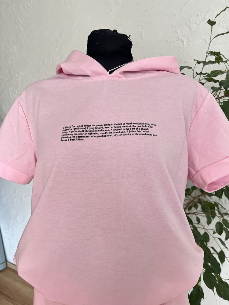 Piekny rozowy dres