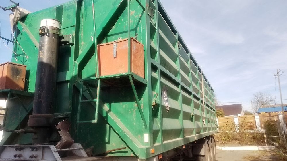 Причіп самоскид,осі SAF,двійна напіврисора,наклепаний,вали зроблені