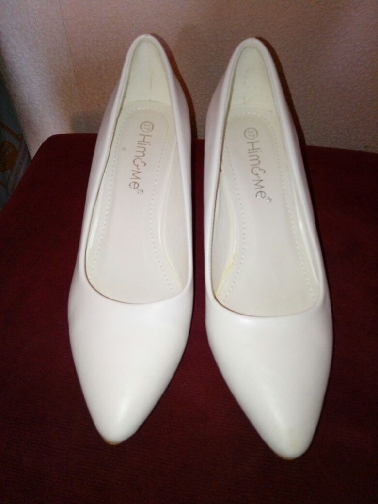 Белые туфли, свадебные