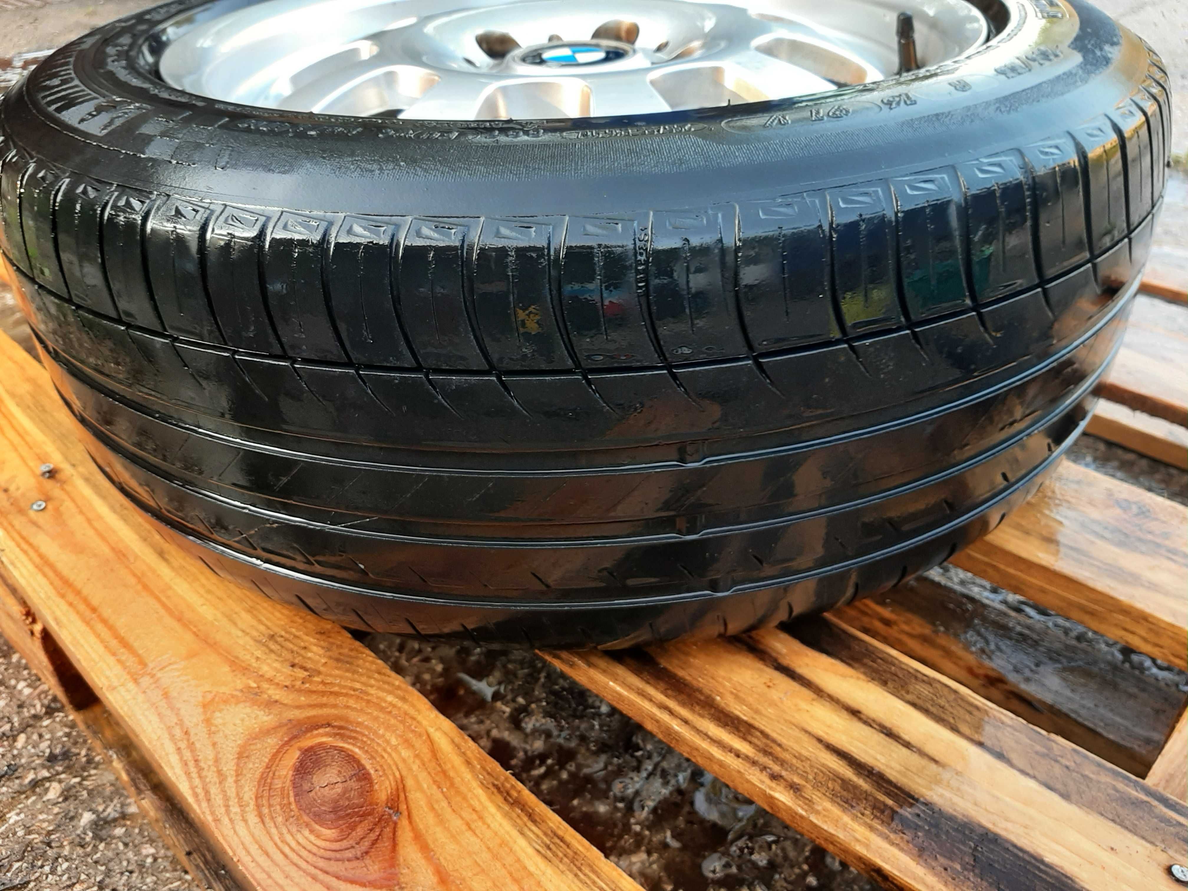 Felgi aluminiowe z oponami do BMW e46