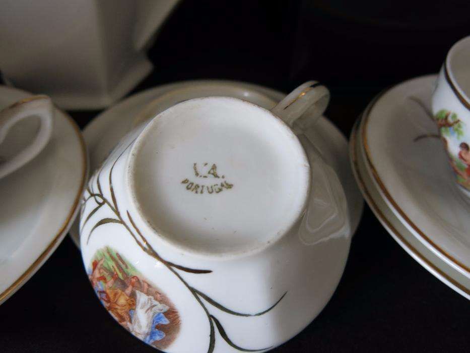 Serviço de café para 6 pessoas - Porcelana Vista Alegre Art Deco