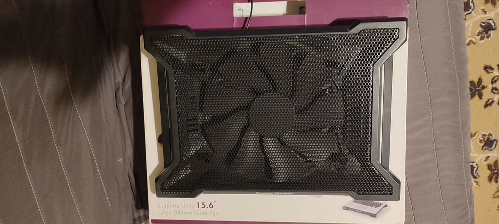 Охлаждающая подставка для ноутбука cooler mastex 15.6 Black