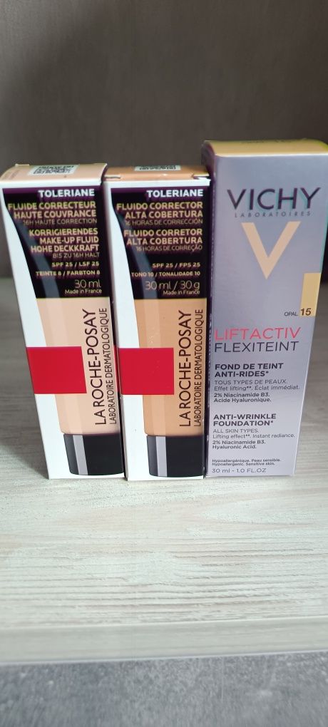 Крем тональний La roche, Vichy