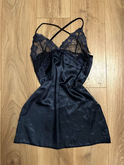 satynowa koszula/bielizna nocna