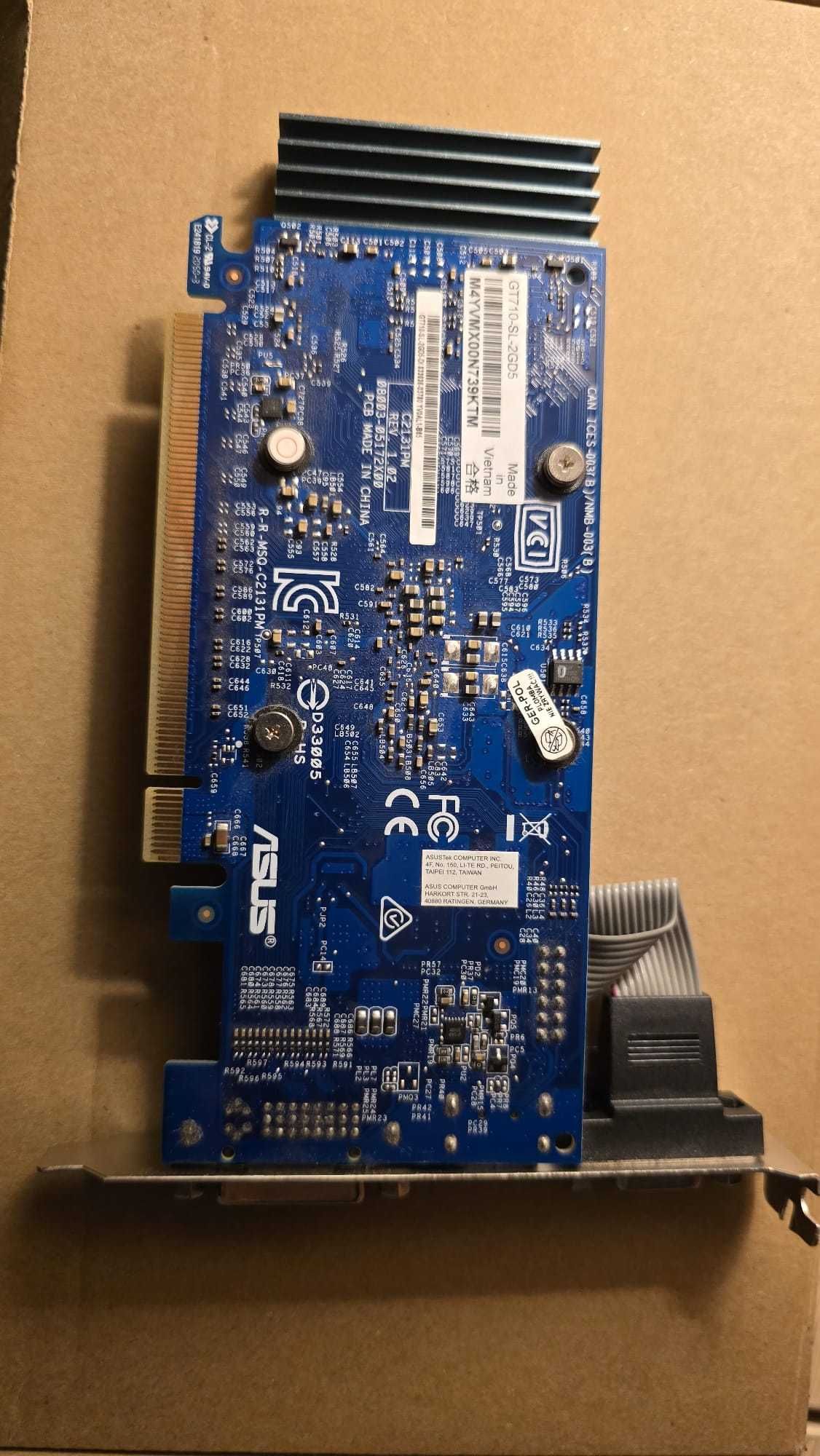 Karta graficzna Asus GeForce GT 710 Silent 2GB GDDR5 GT710-SL-2GD5