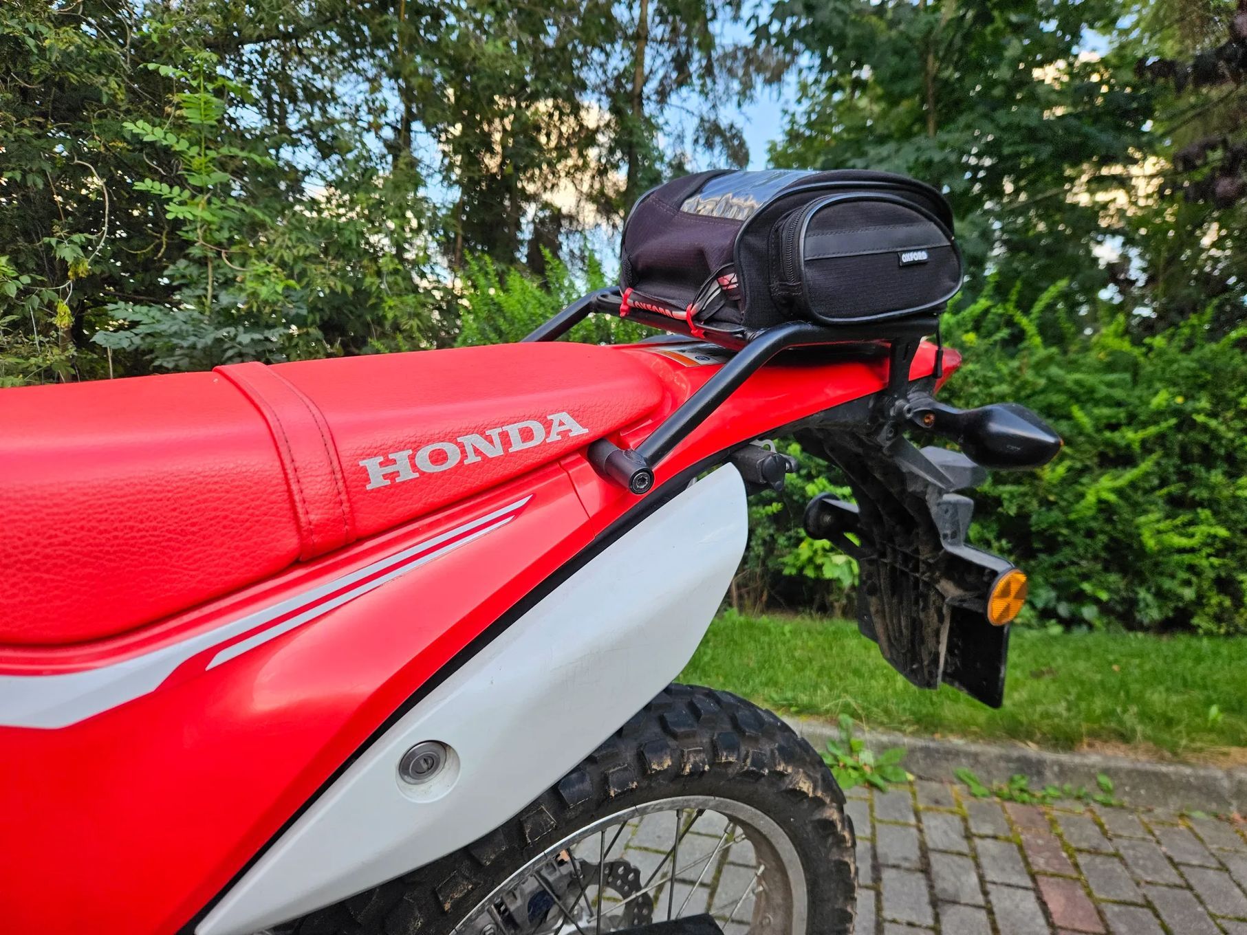 Honda CRF motocykl turystyczny zawieszenie HyperPro gmole SW motech, Acerbis