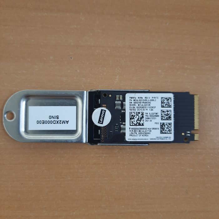 Samsung PM991a 512Gb NVMe PCIe M.2 2242/2280