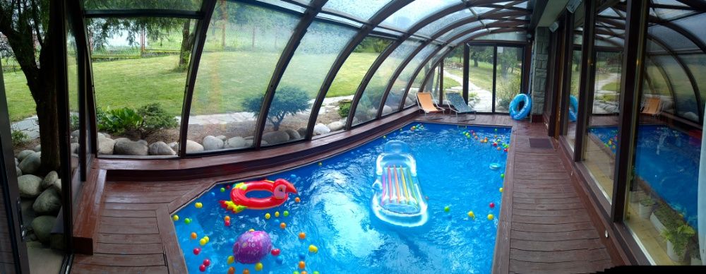 Dom wakacyjny, do wynajęcia, Ustroń, basen, sauna, 16 osób, góry,