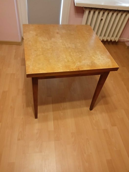 Stół Rozkładany PRL - Mid Century Modern - "Patyczaki" - do renowacji