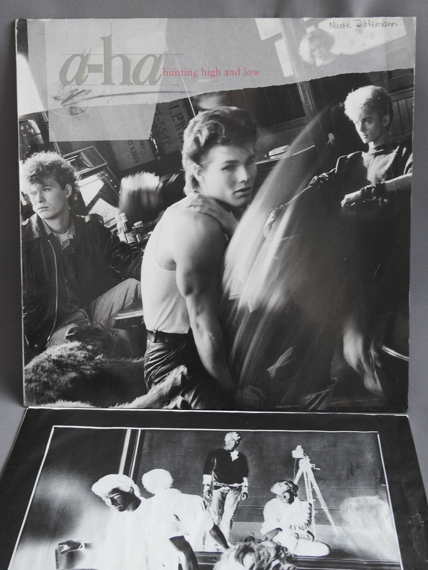 A-ha Hunting High And Low ‎LP 1985 Europe Германия пластинка EX 1press