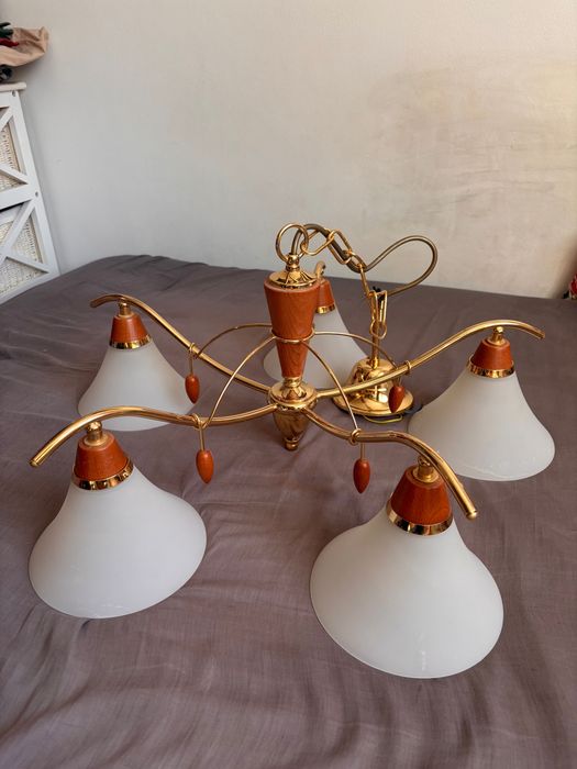 Żyrandol na 5 żarówek