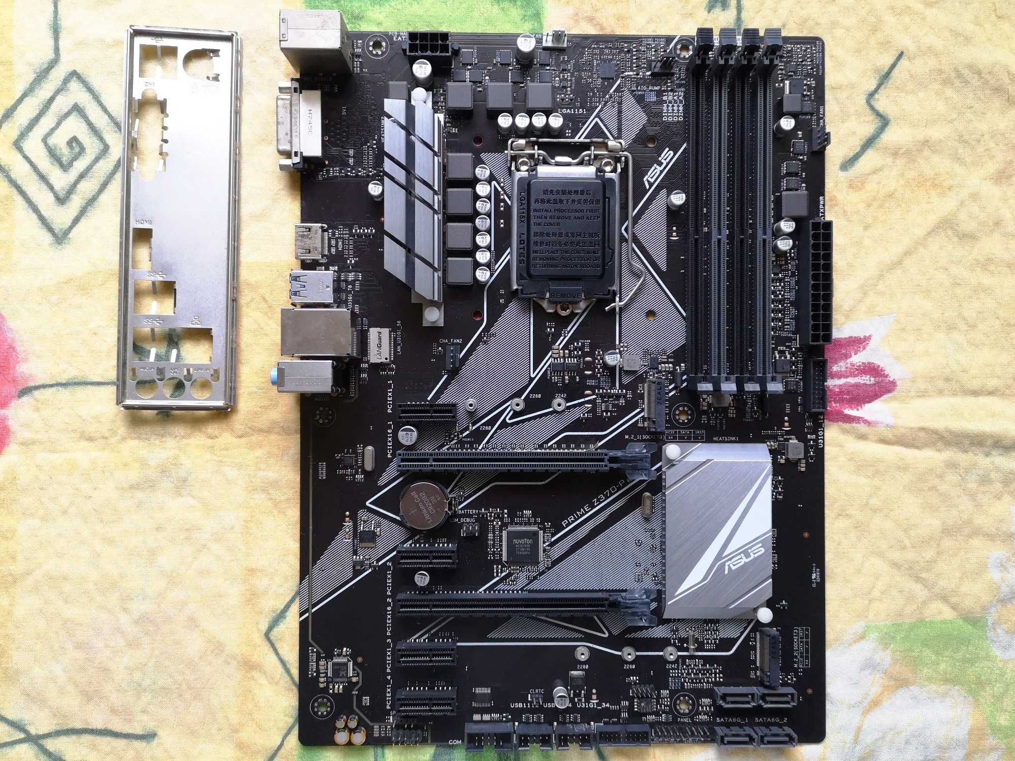 Материнська плата  Socket 1151 v2   Asus Prime Z370-P