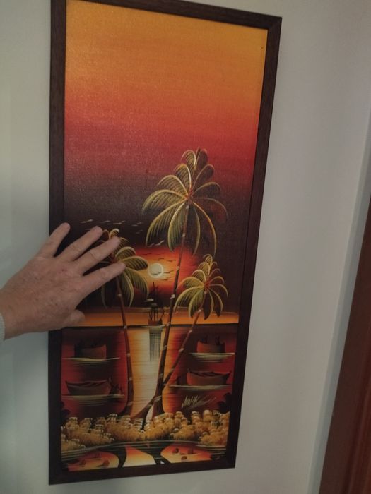 Tela óleo Brasil Nordeste