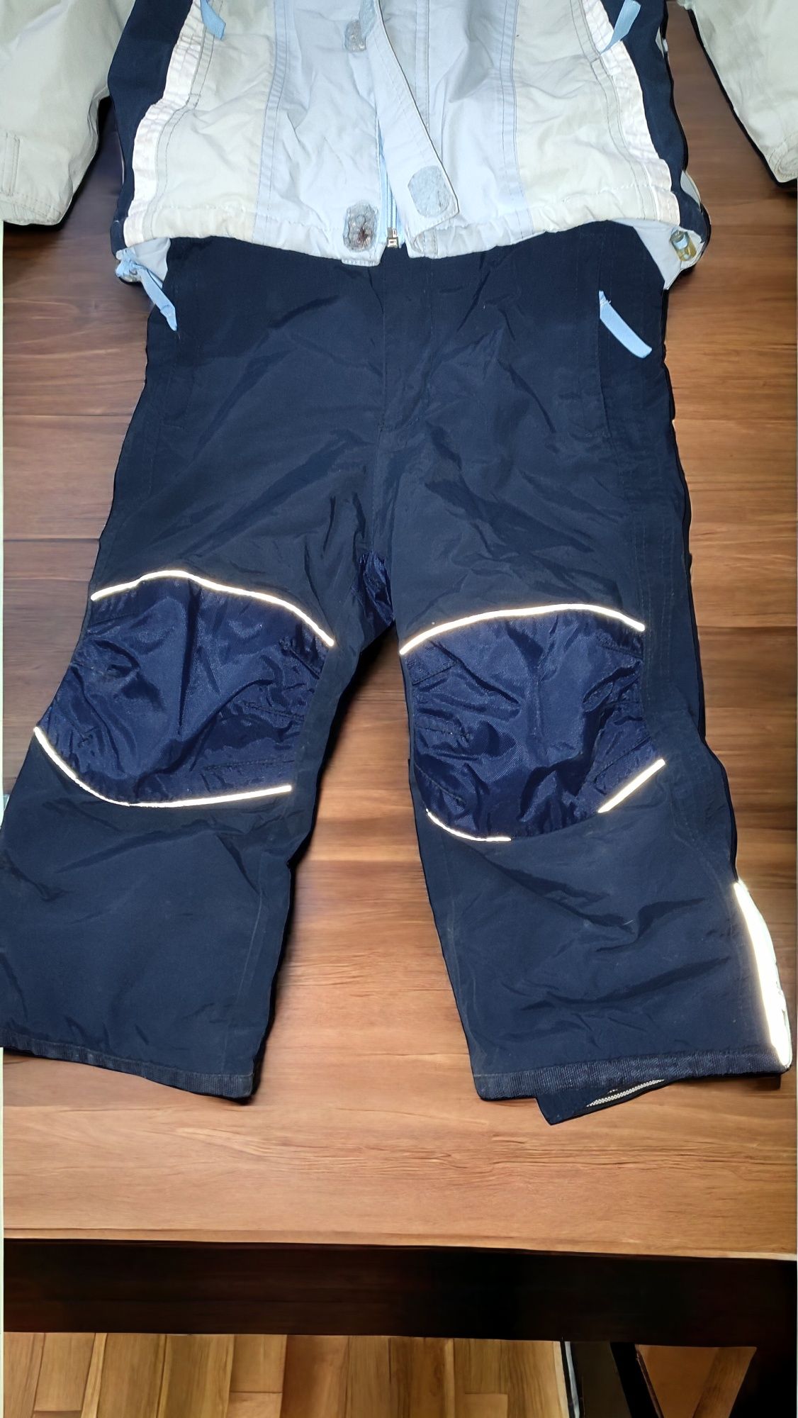 Kurtka+ spodnie narciarskie dla chłopca rozmiar 98-104
