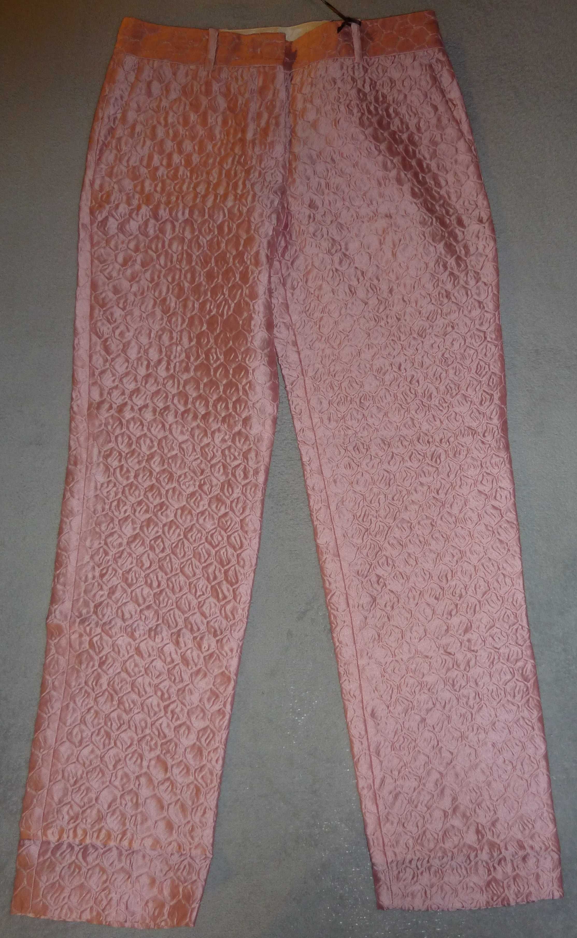 Calças novas mistura com seda Ermanno Scervino 42 IT / M
