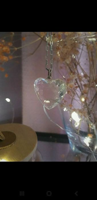 Zawieszka wisiorek na srebrnym łańcuszku