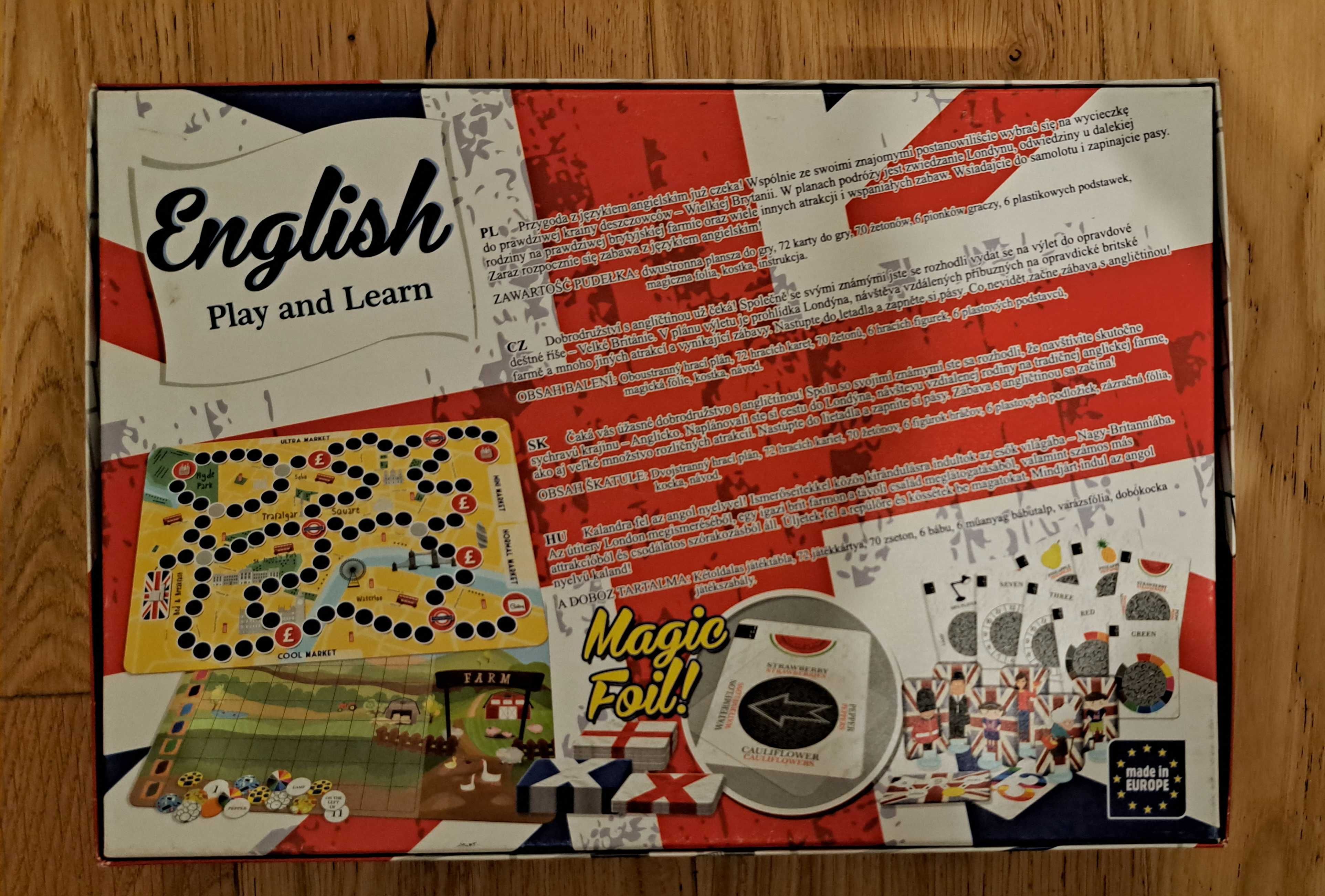 Gra English Play and Learn, Trefl, 8+