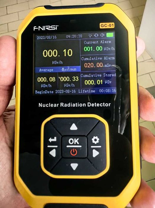 Счетчик Гейгера GC-01 дозиметр, радиометр, измеритель радиации.