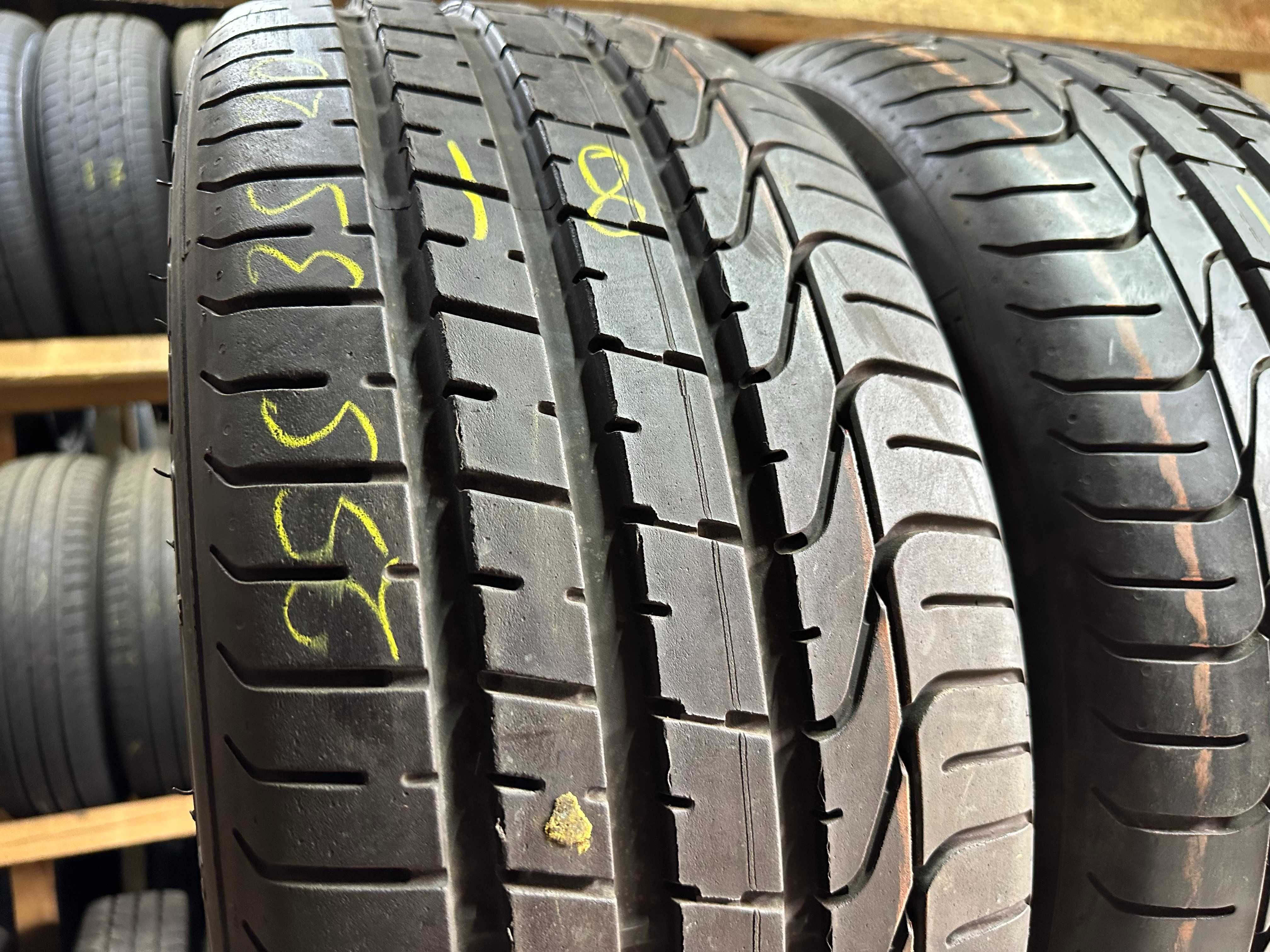 Літні шини 255/35R20 Pirelli Pzero 2шт 7мм