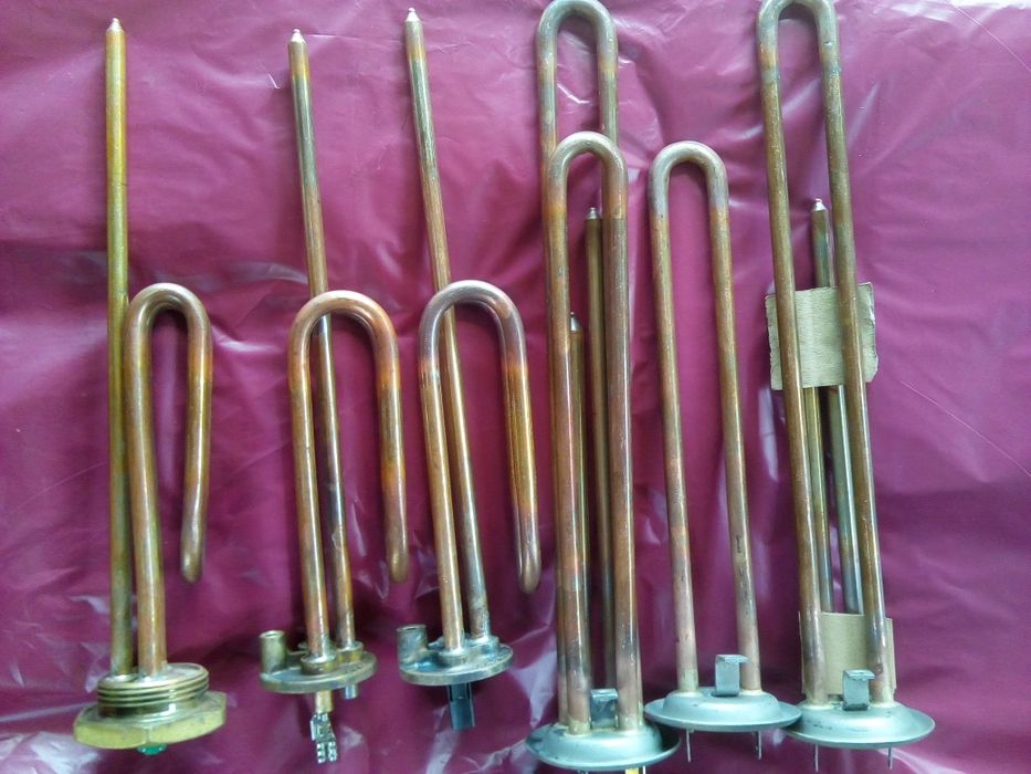 Тен для бойлера сухі мокрі