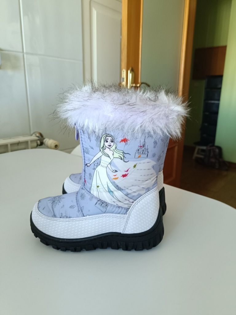 Botas de neve da Frozen