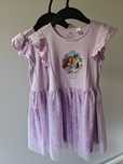 Tiulowe sukienki h&m rozm 110/116 dla bliźniaczek Disney mała syrenka