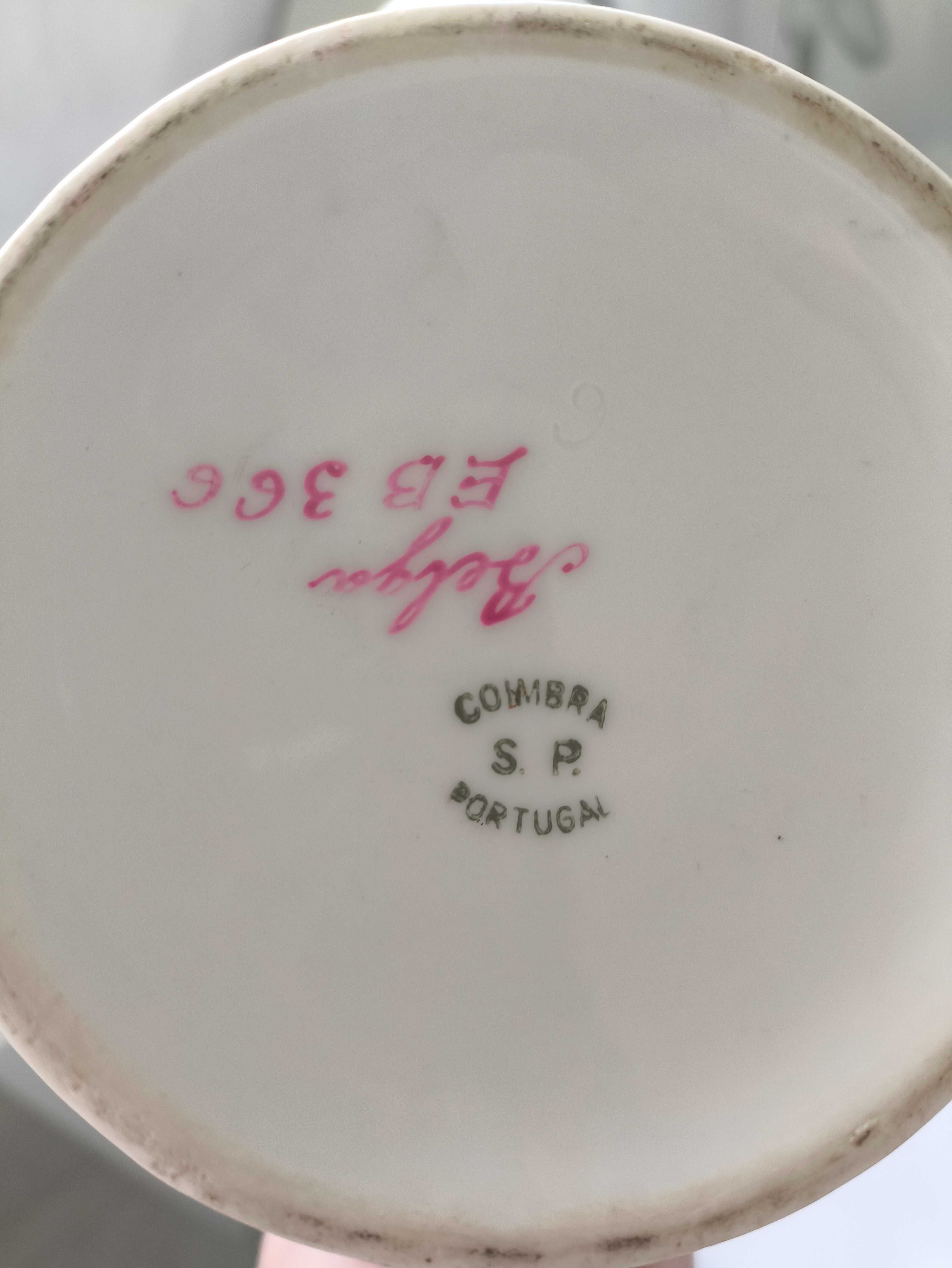 Serviço Chá Porcelana Fabrica Coimbra