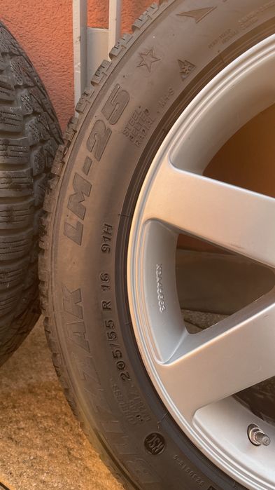 Koła zimowe 205/55 r16 BRIDGESTONE 5x120