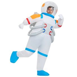 Nadmuchiwany kostium astronauty kosmonauty przebranie dla dorosłych