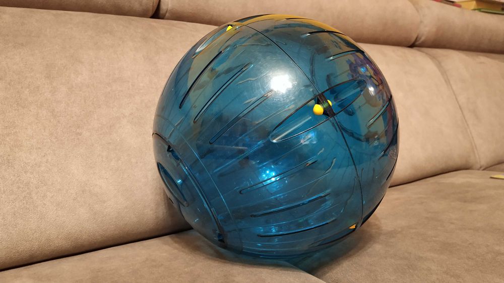 Kula zabawka dla gryzoni 25 cm idealna dla chomika syryjskiego