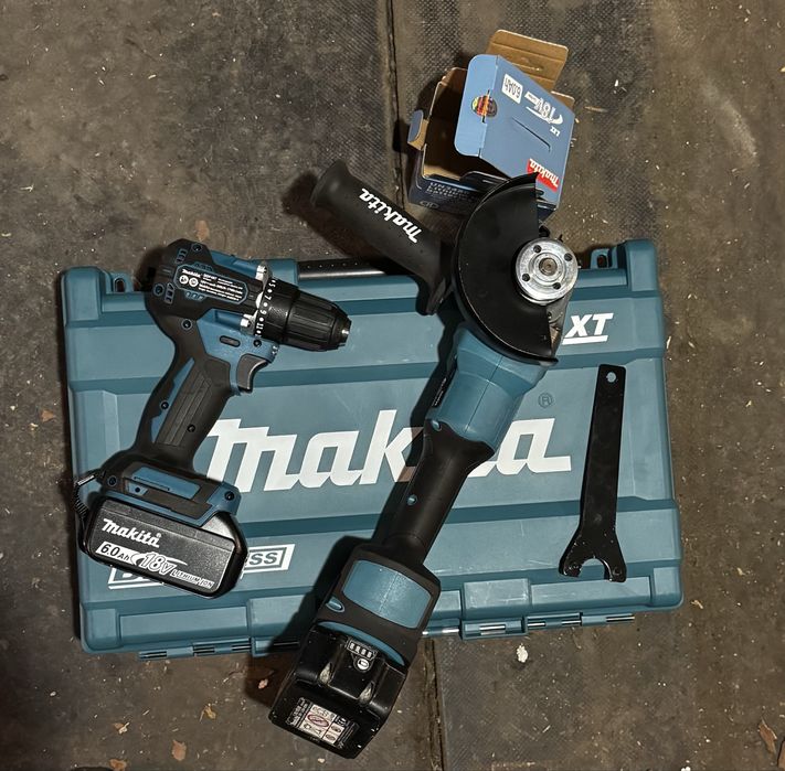 Szlifierka i wkretarka Makita