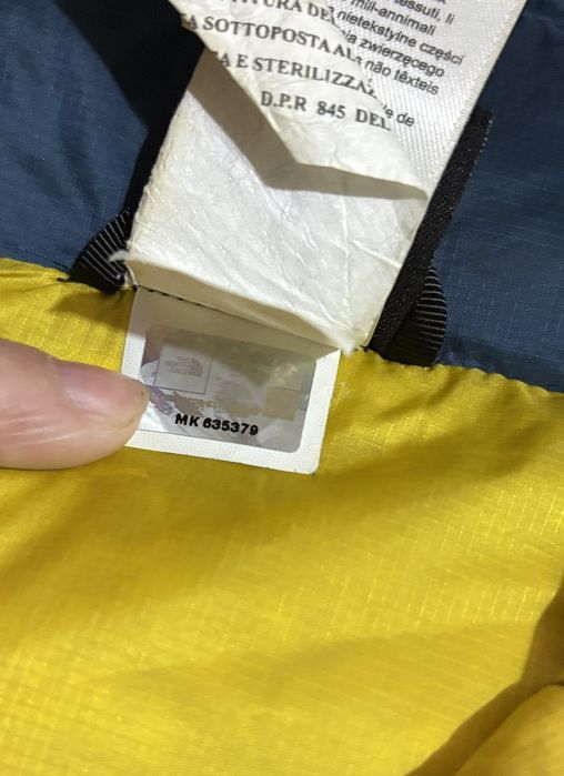 Мікропуховик The North Face 700 Оригінал