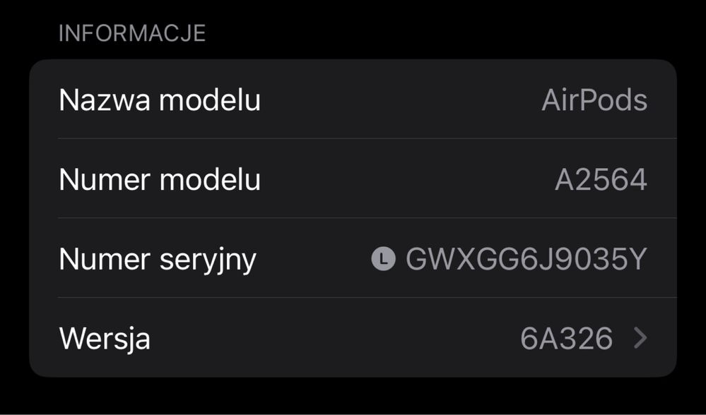 Oryginalne słuchawki Apple AirPods 3
