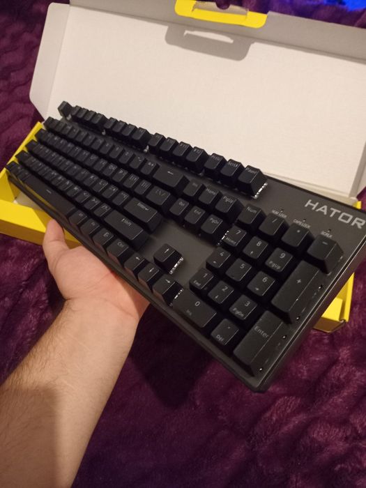 Клавіатура HATOR Starfall rgb Pink