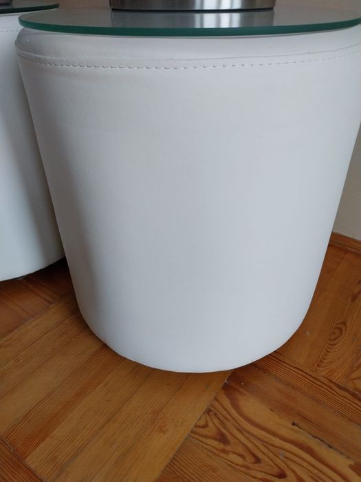 Komplet stoliki nocne + lampki