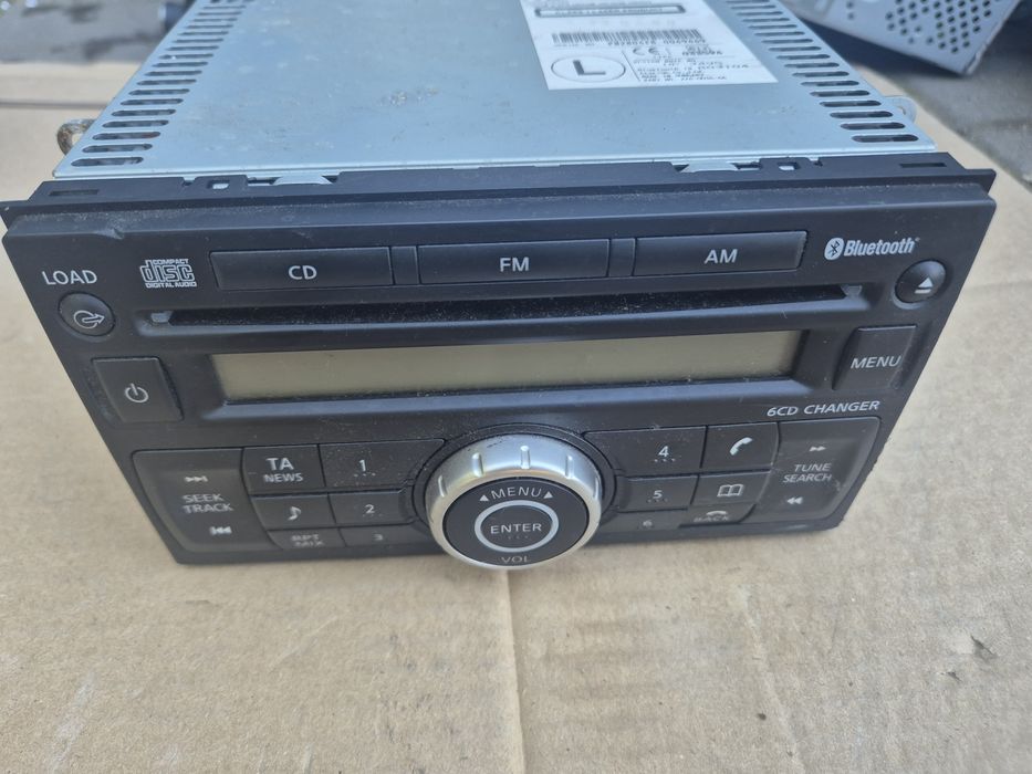 Radio fabryczne Nissan qashqai. Bluetooth