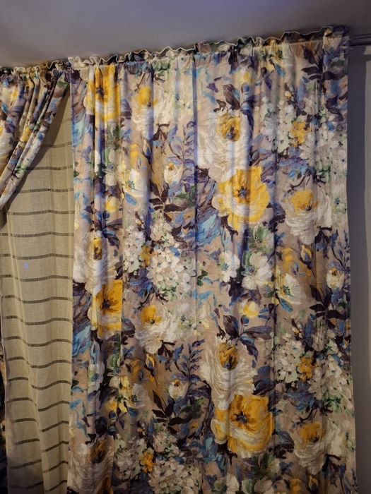 Komplet 2szt zaslon 140/270  Velvet