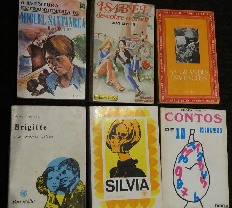 Lote de livros juvenis ANTIGOS