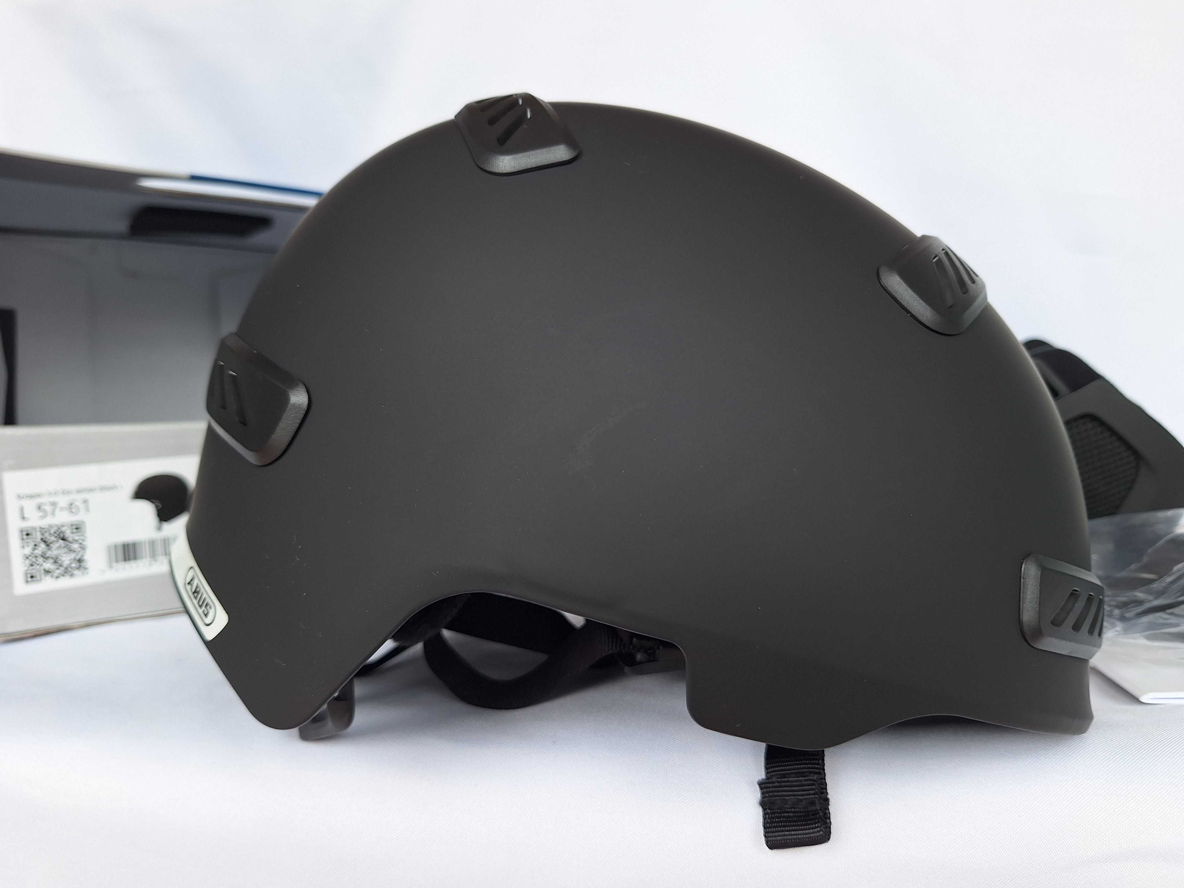 Kask rowerowy Abus Scraper 3.0 Era Velvet Black L 57-61cm Całoroczny