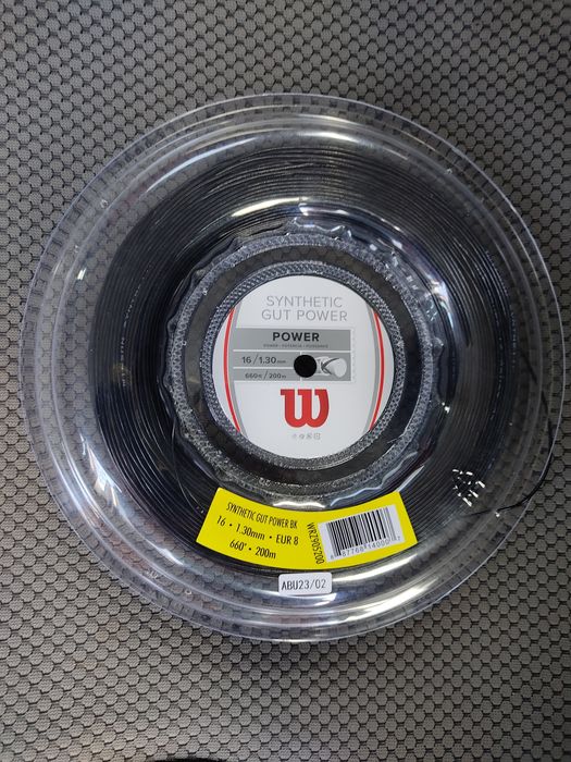 Rolo de cordas Wilson para raquete de ténis