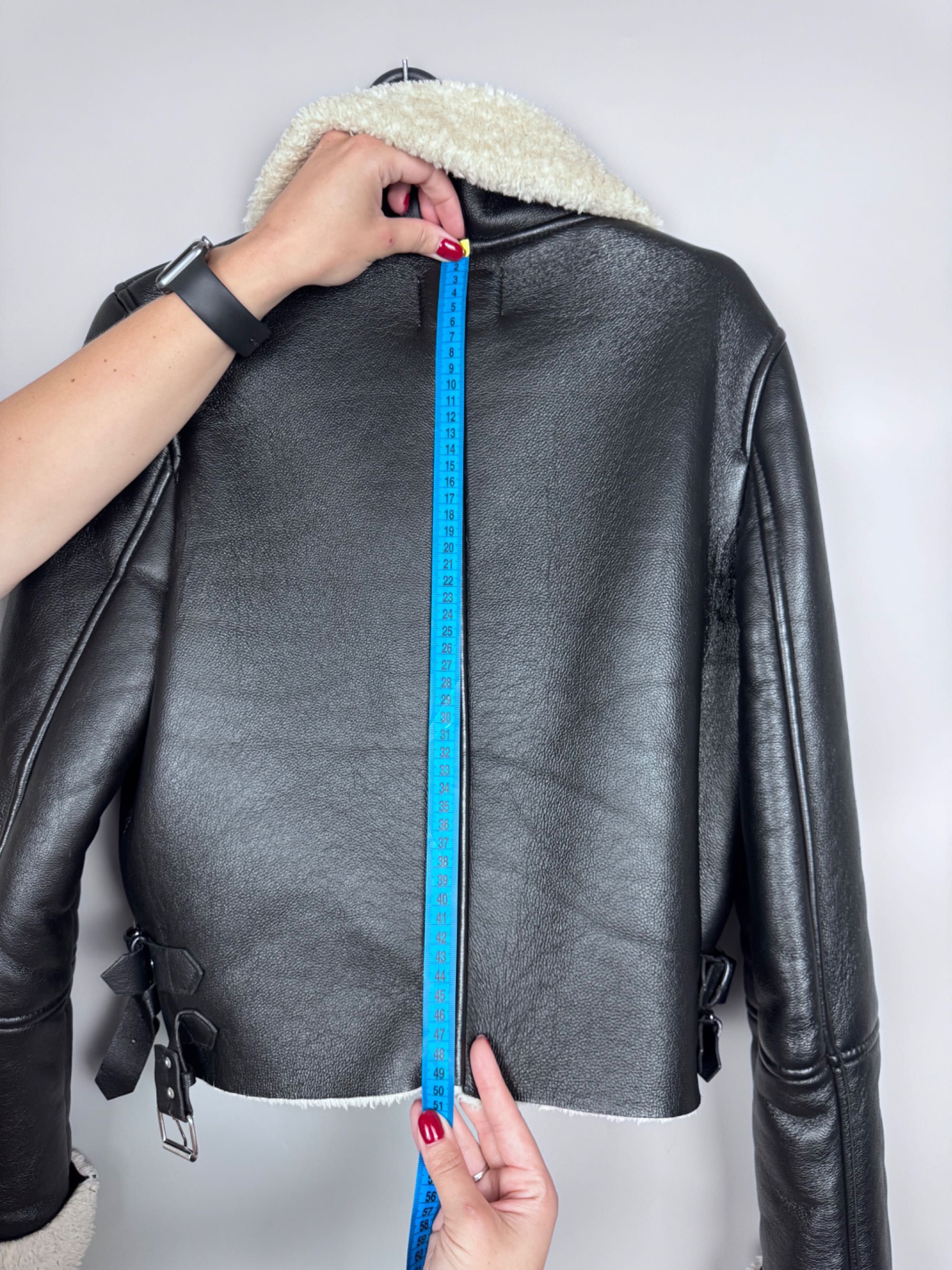 Дубленка куртка кожанка жіноча Bershka Zara