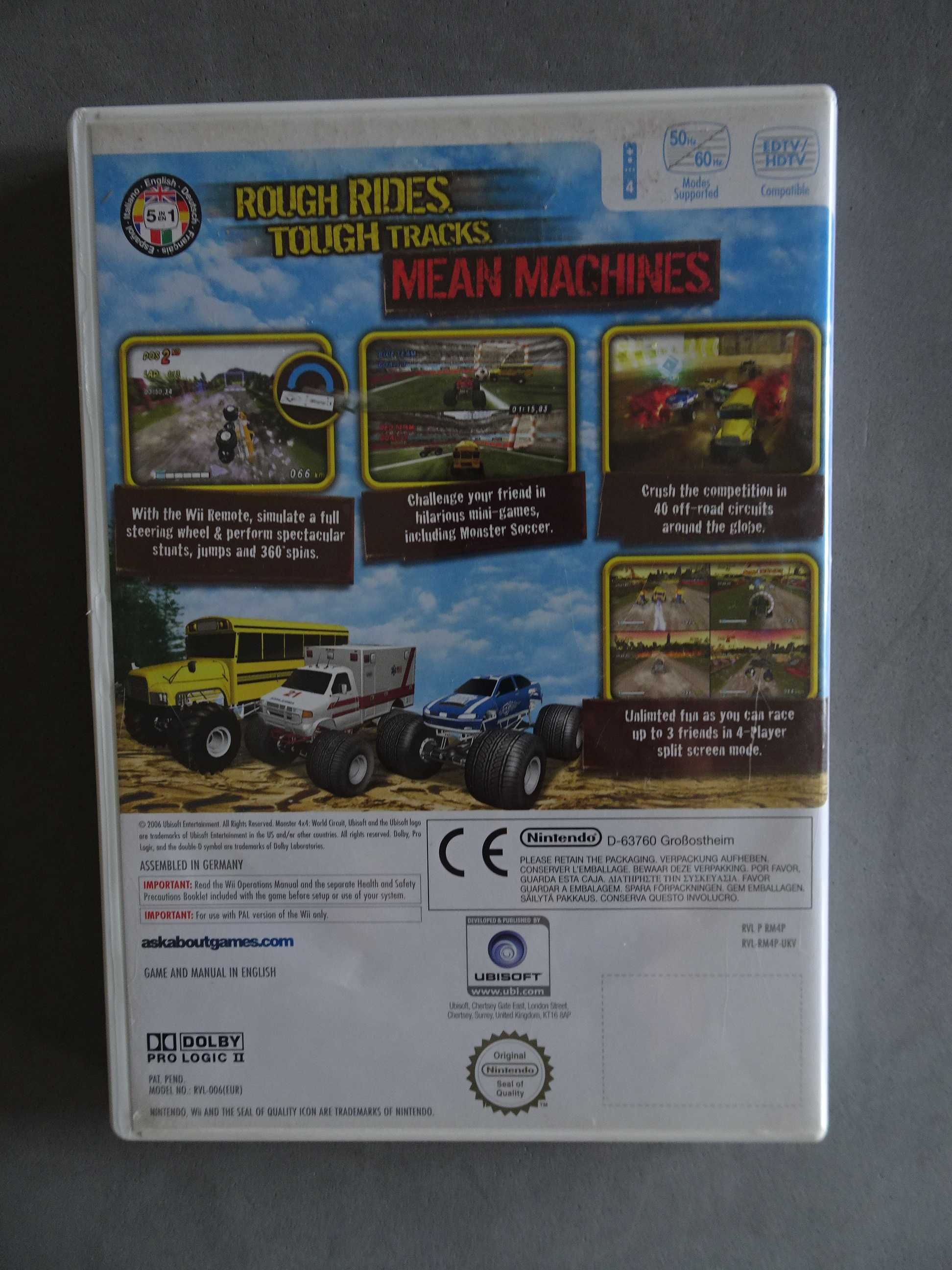 Jogo WII - Monster 4x4 - World Circuit