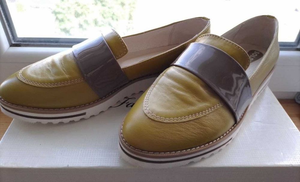 Туфлі лофери шкіра натуральна