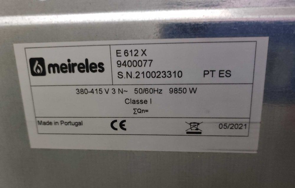 MEIRELES FOGÃO MEIRELES MONZA - E 612 X