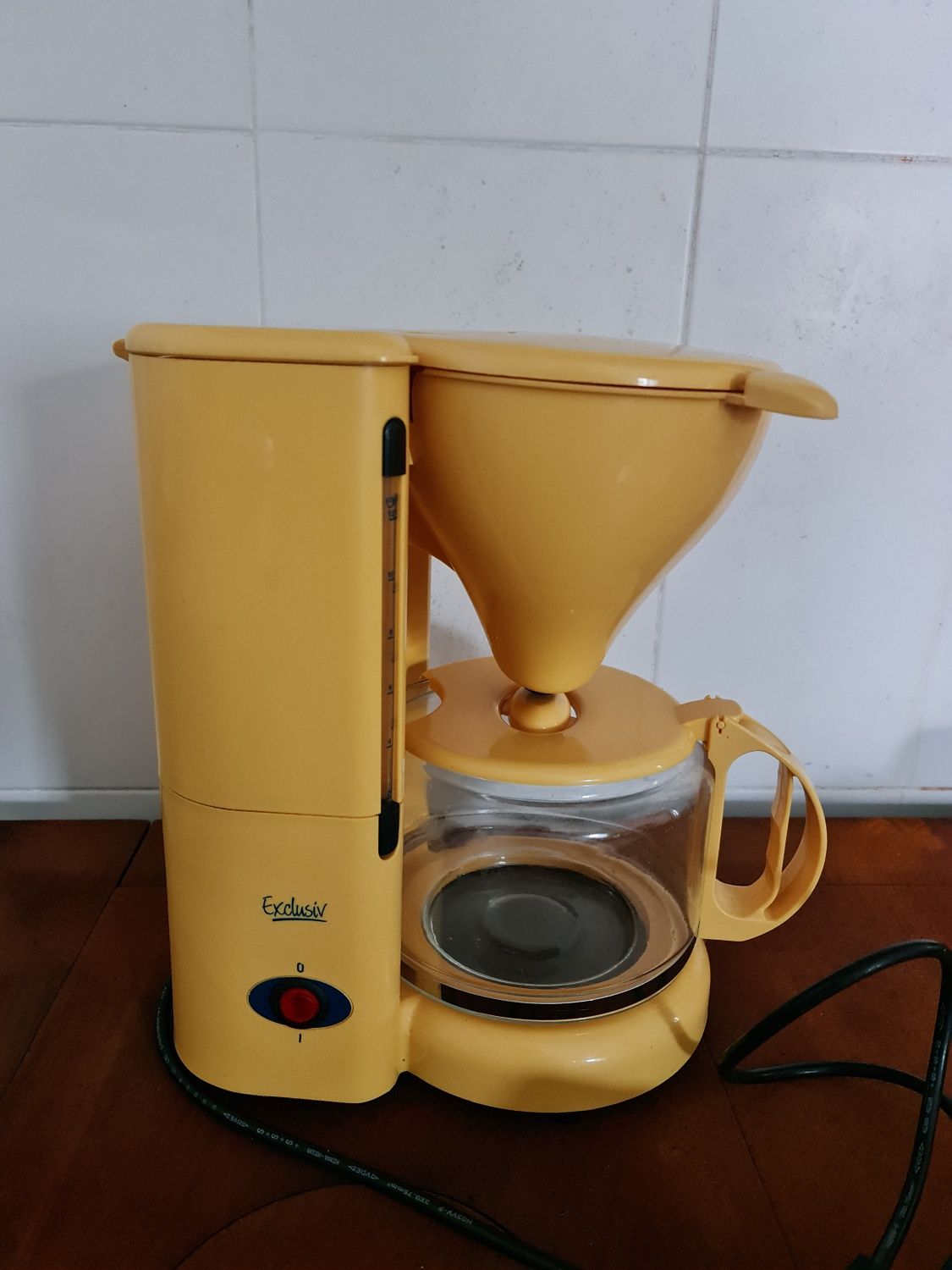 Máquina de café de filtro.