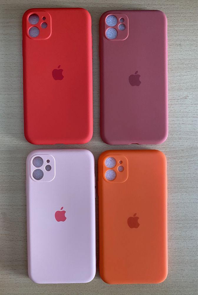 Capa silicone iPhone 11 proteção das câmaras